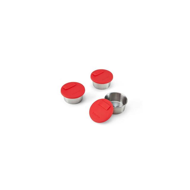 Instant Pot Set of 3 Stainless Steel Small Cups with Lids