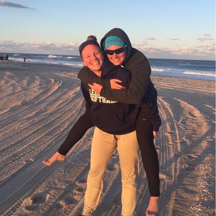The "my water bottle was filled with Long Island" beach walk on Wilhelm's dirty thirty weekend