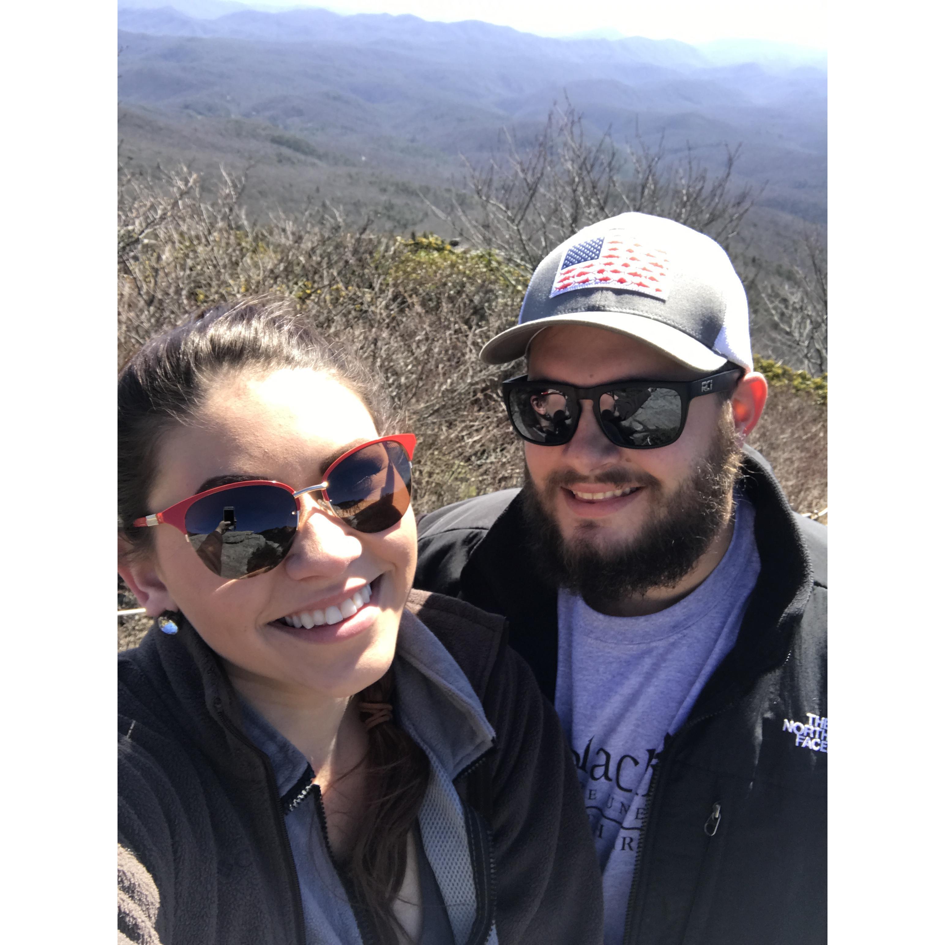 Hiking in North Carolina