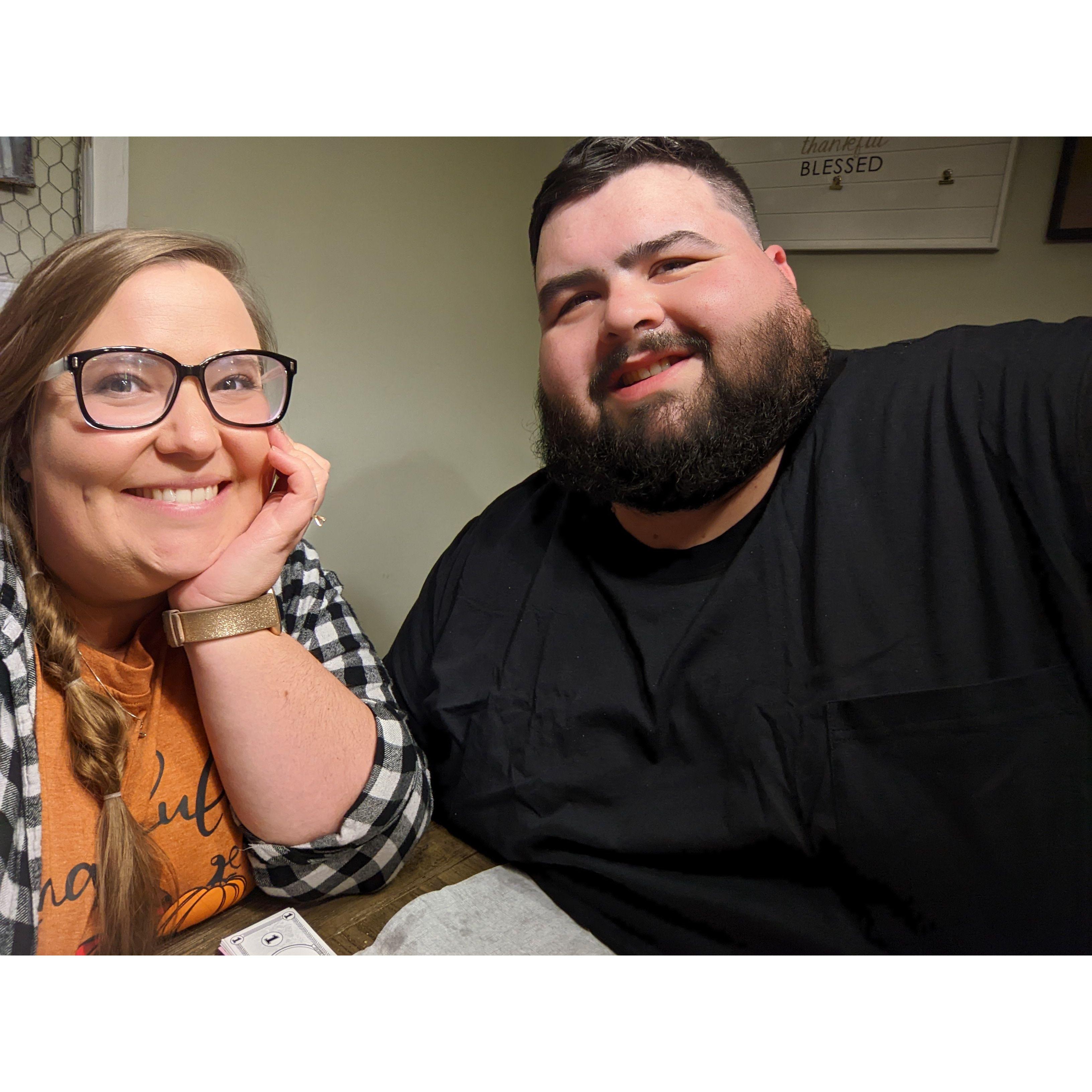 Thanksgiving...our first BIG holiday together.