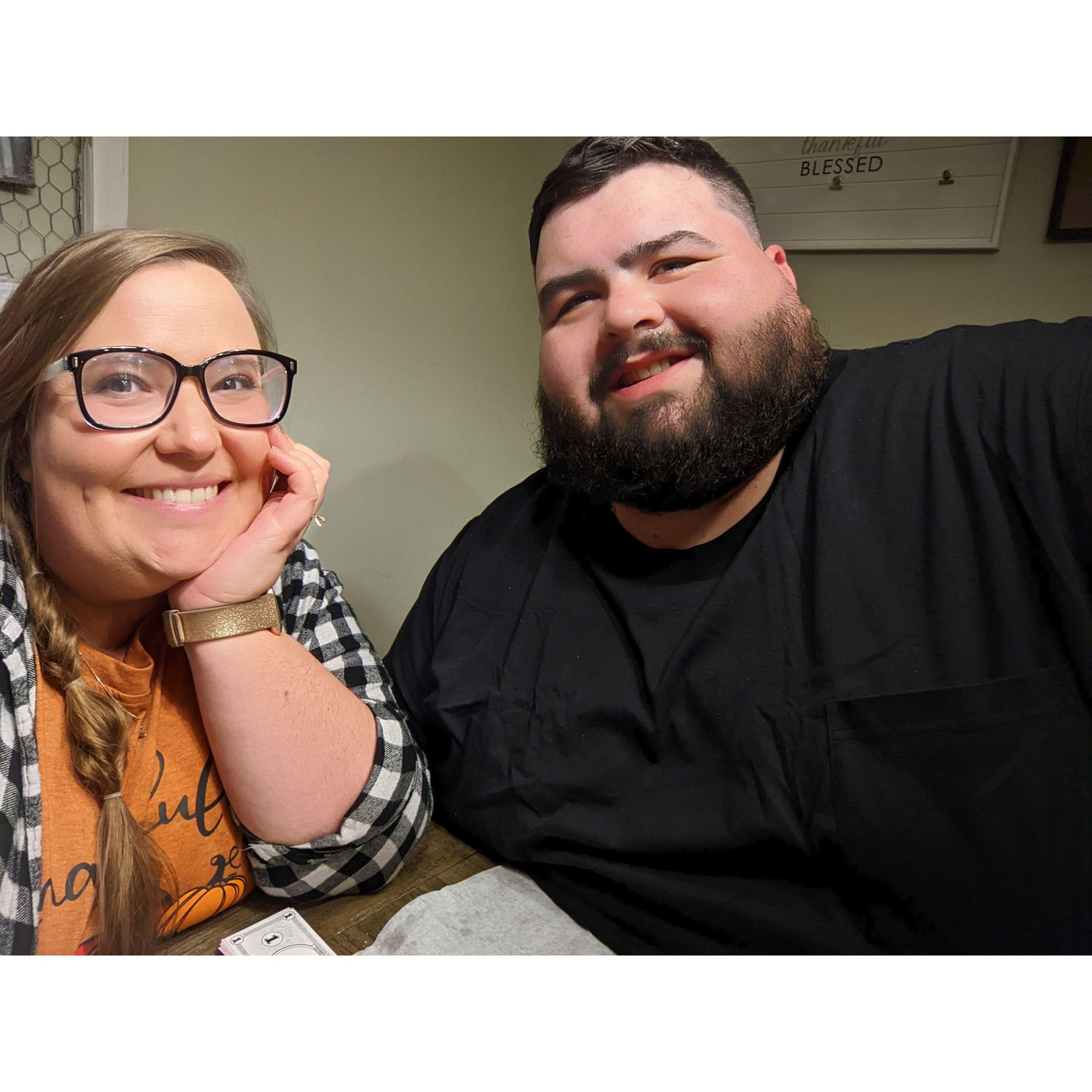 Thanksgiving...our first BIG holiday together.