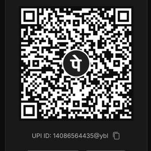 Scan UPI for our guests in India