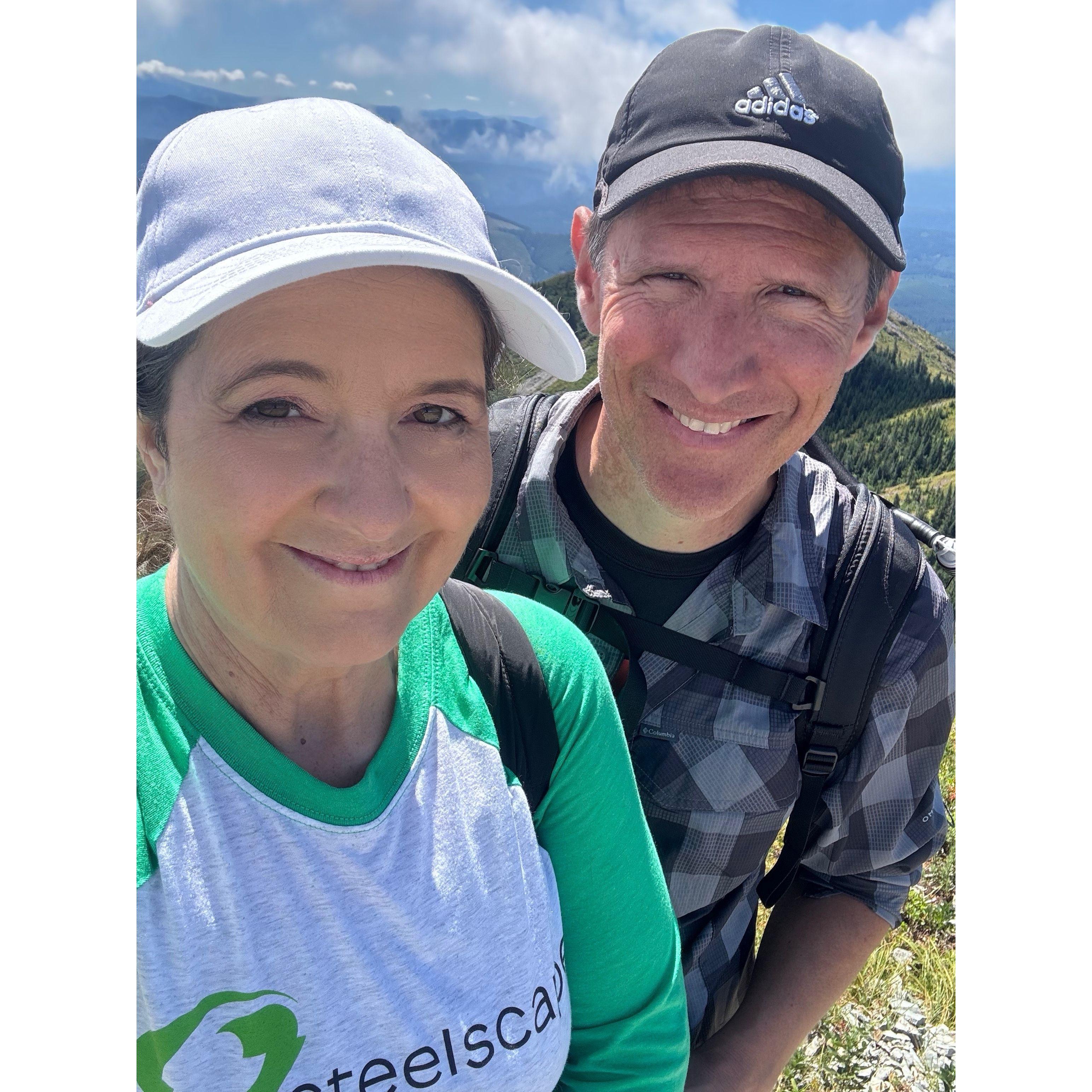 A beautiful hiking trip