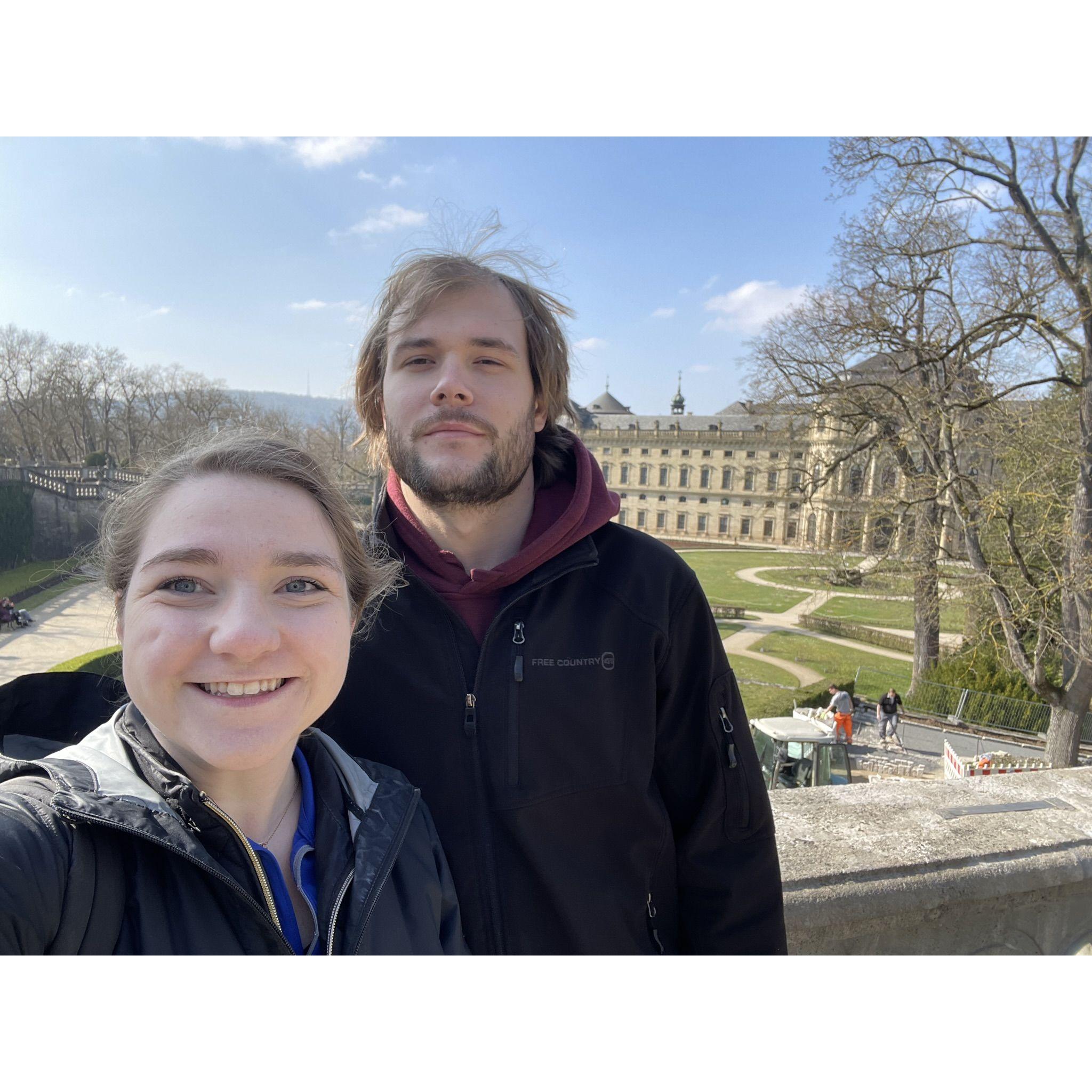 Sightseeing in Wurzburg, Germany