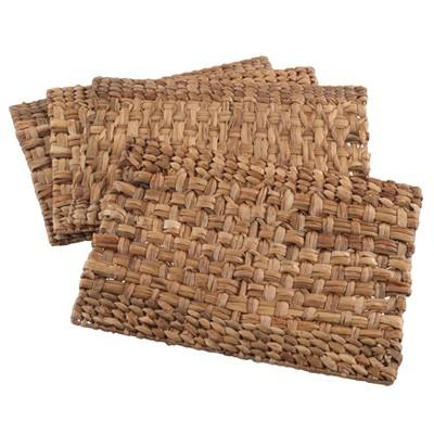 Natural Solid Placemats - Saro Lifestyle