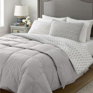 Essential Down Comforter | Garnet Hill (Silver)