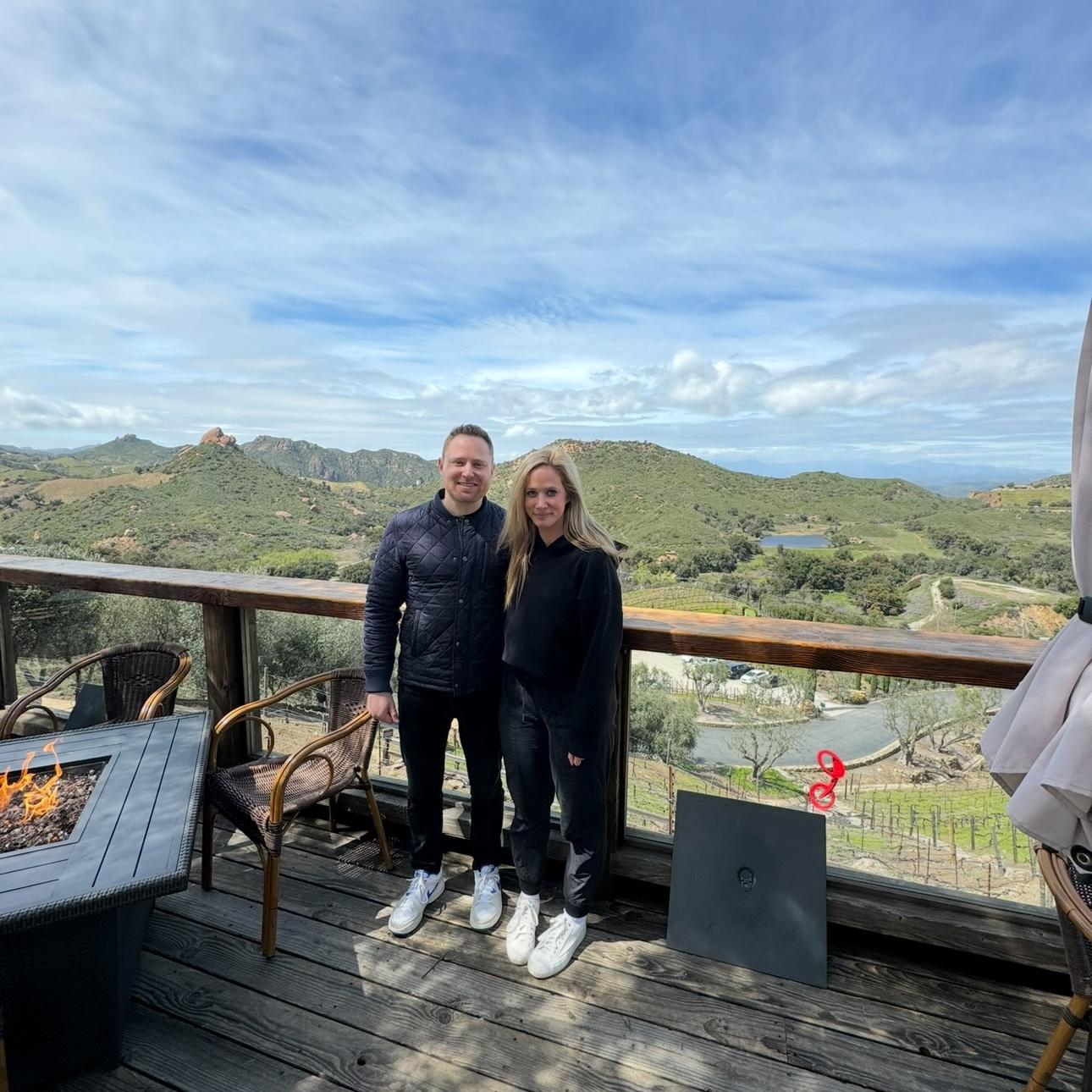 Cielo Farms and the day we selected our venue!