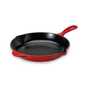Le Creuset® Red 10 1/4" Iron Handle Skillet