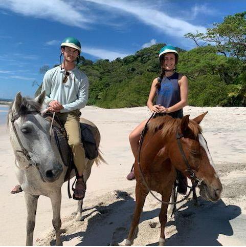 Kaytie and Sean, Costa Rica - November 2021.
