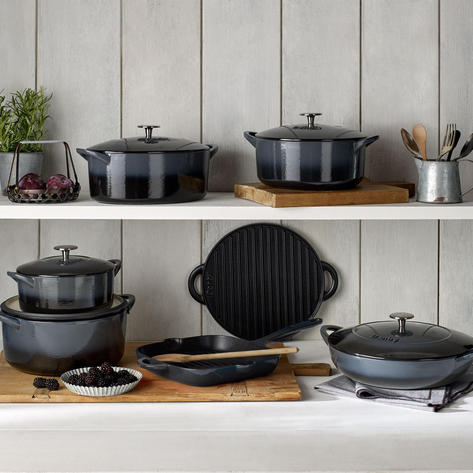 Denby Natural Canvas Cast Iron 7L Casserole