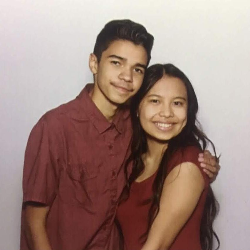 Our first photo as a couple! (Feb 2017)