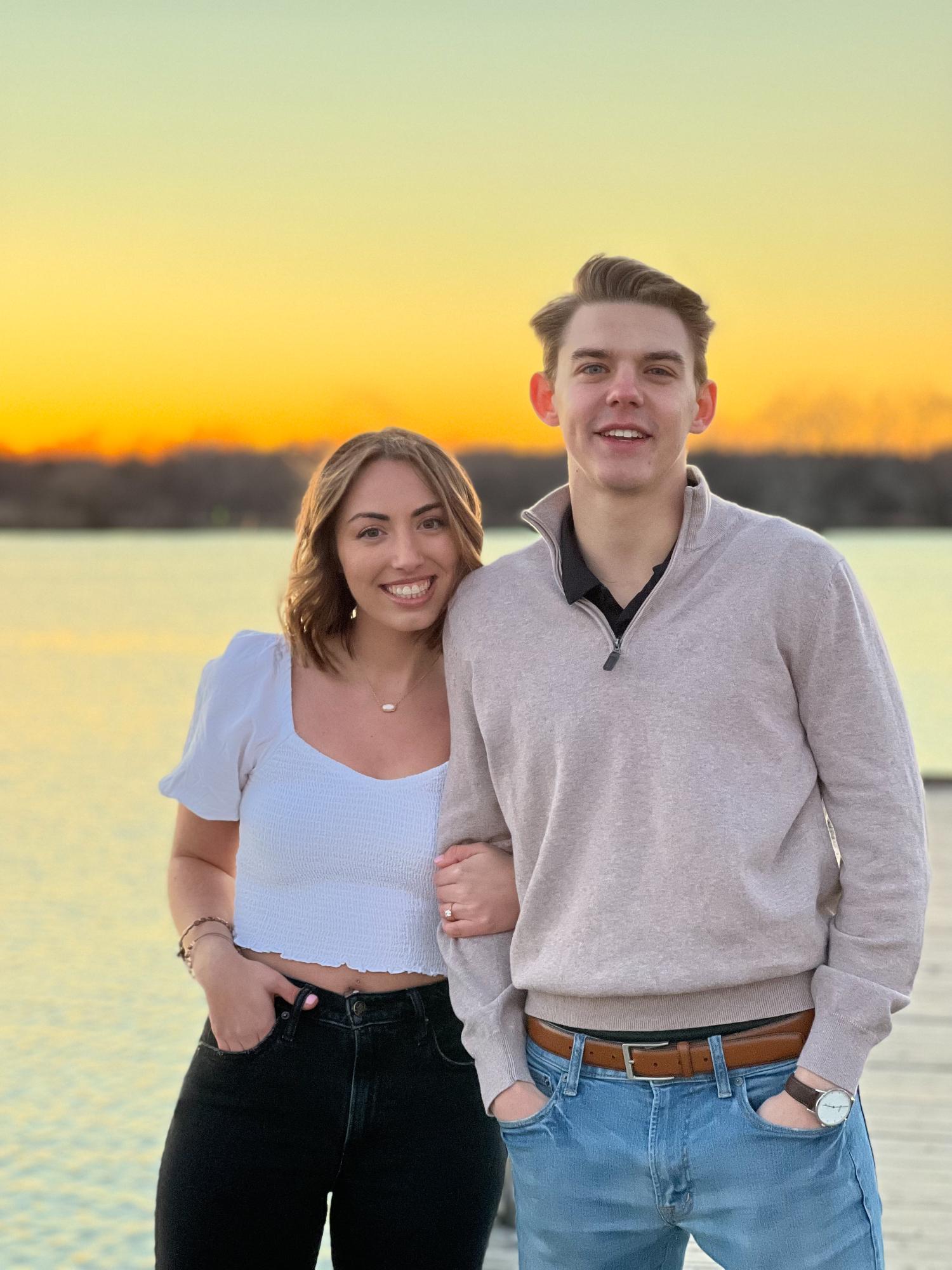 Engagement photos at the The Dallas Arboretum and Botanical Garden. A huge thank you to our friends Kyler and Audry Lacey for the shoot!