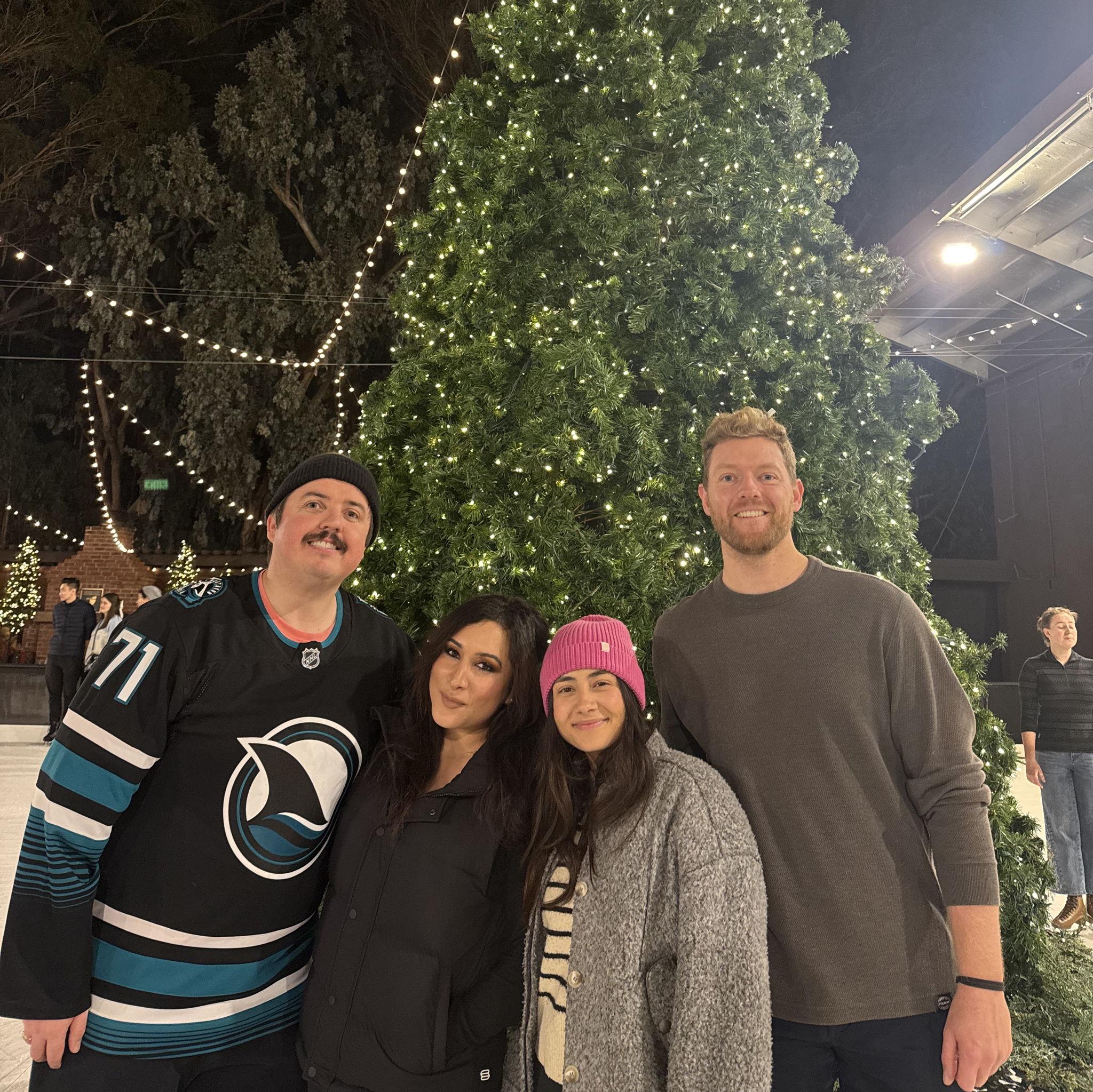 Ice skating with Bailey & Ryan