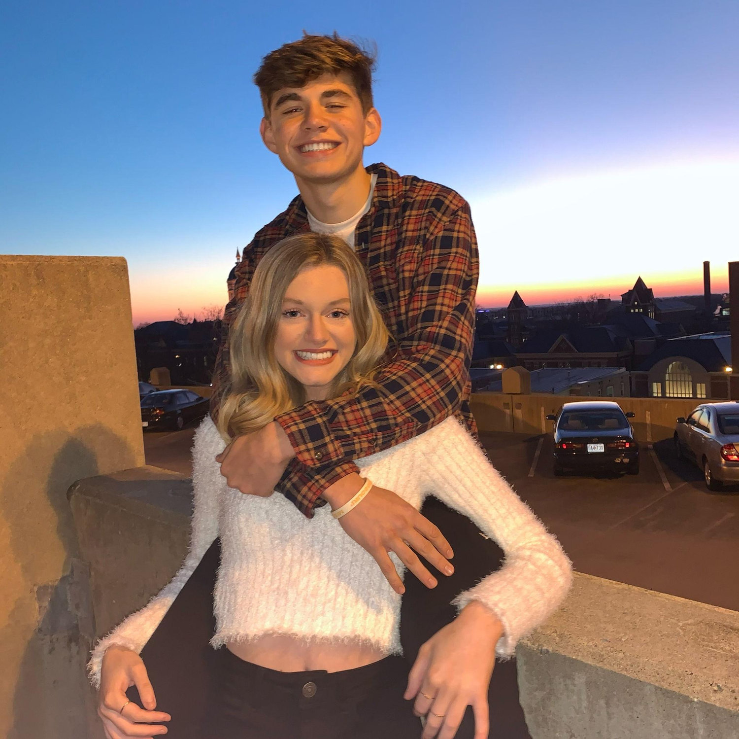 One of our first pictures together!