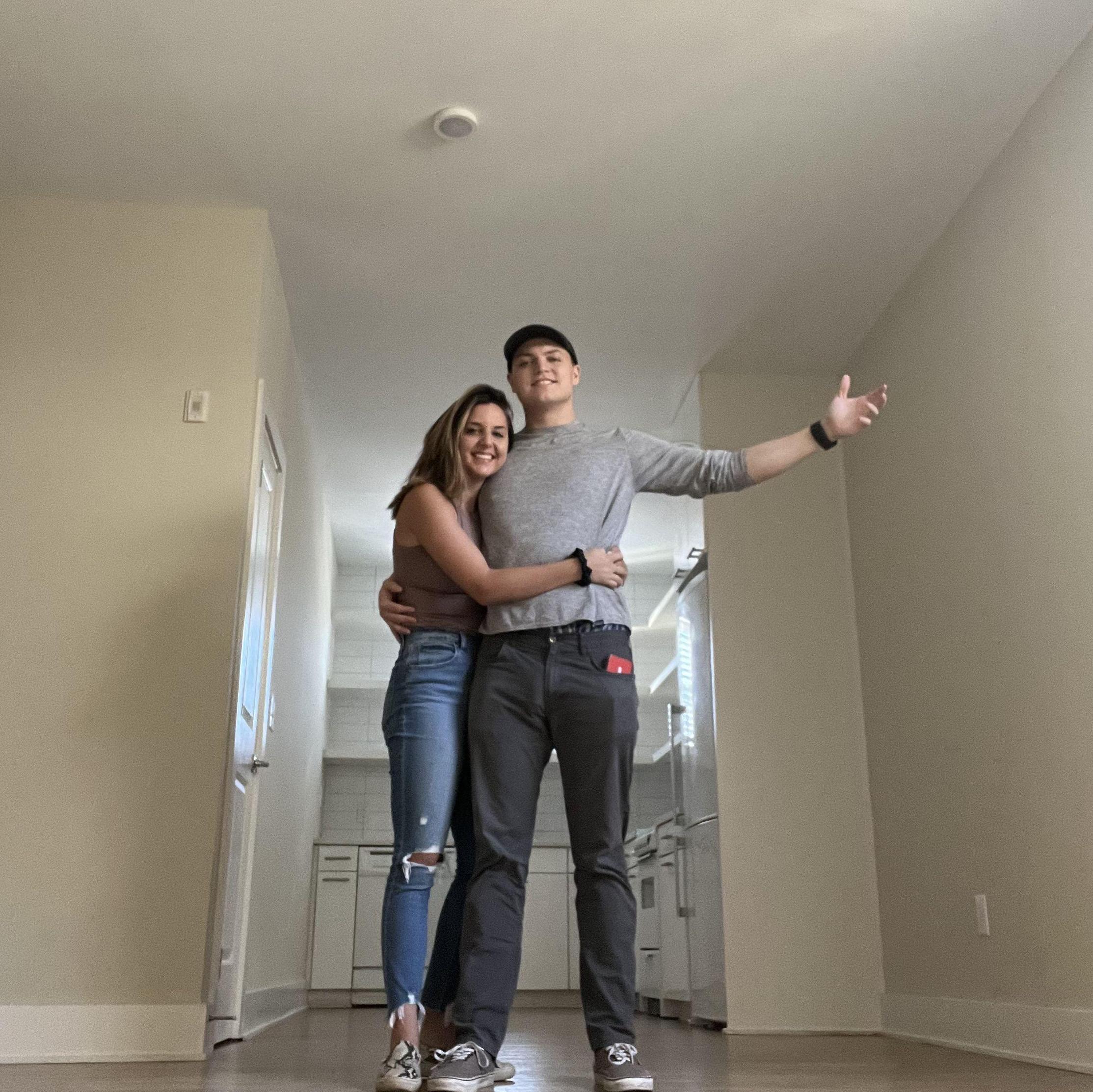 Our last photo in Charleston, SC before our move to California