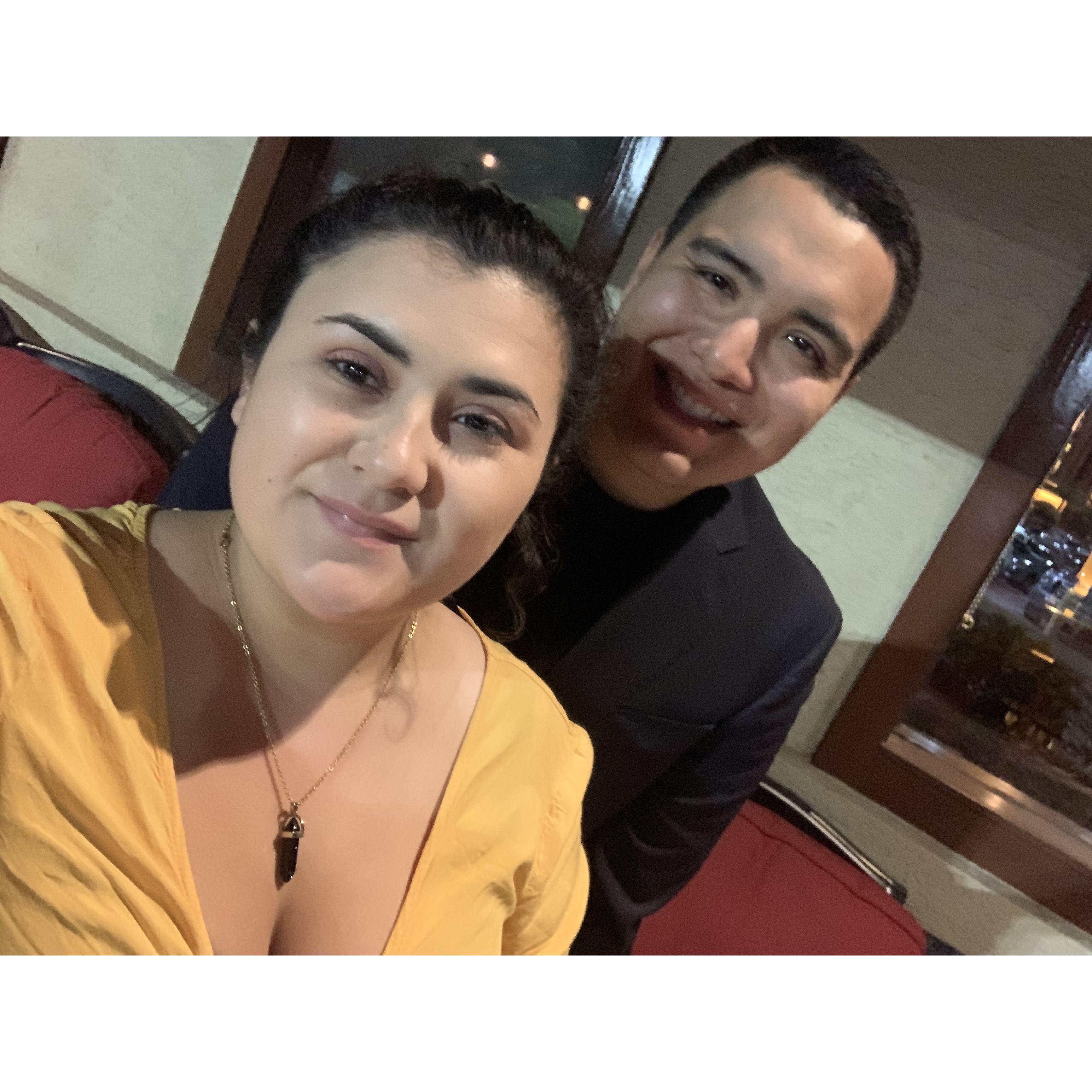 October 11th 2019 - Isaacs Birthday dinner.