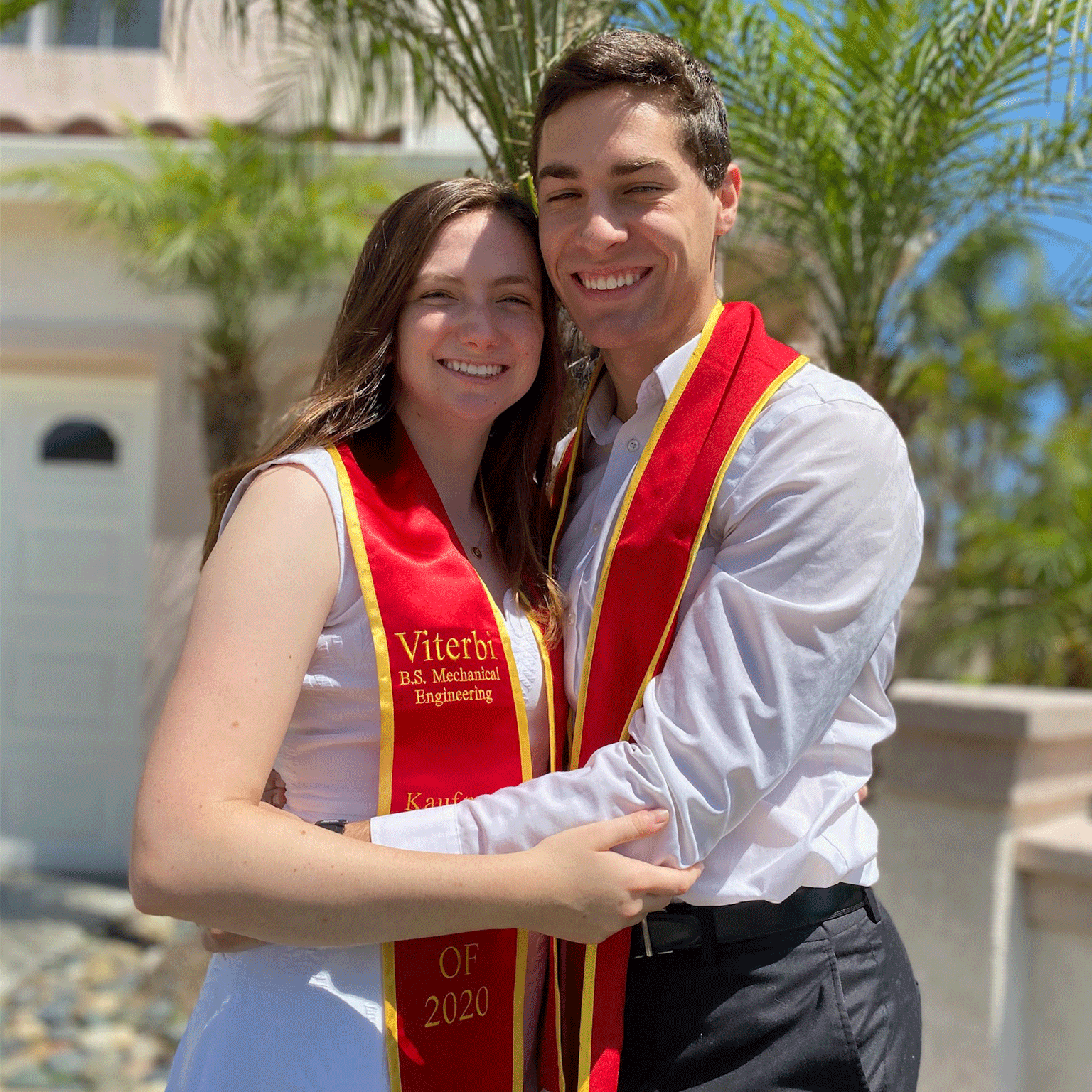 Graduation at home in 2020! We made the best of it