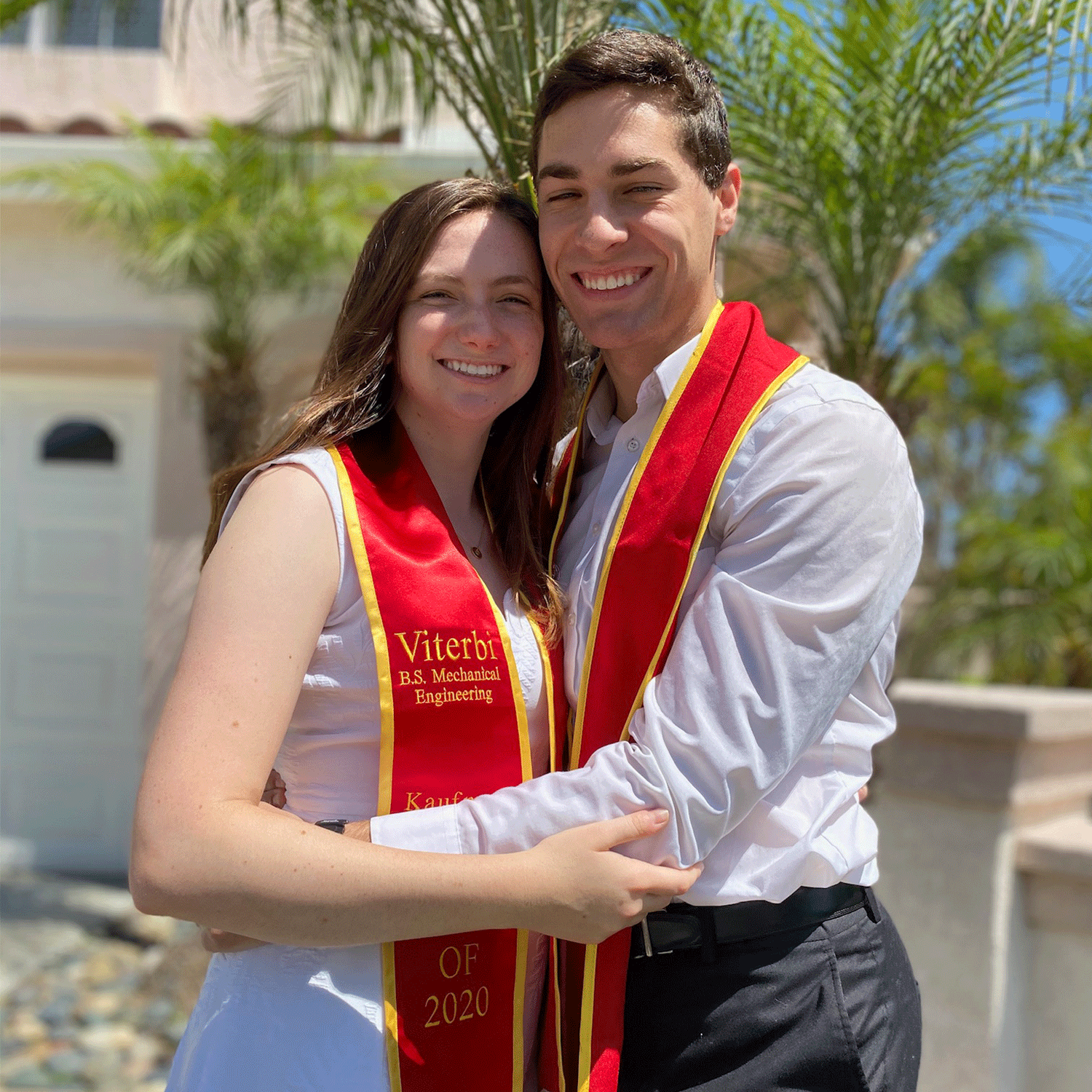 Graduation at home in 2020! We made the best of it