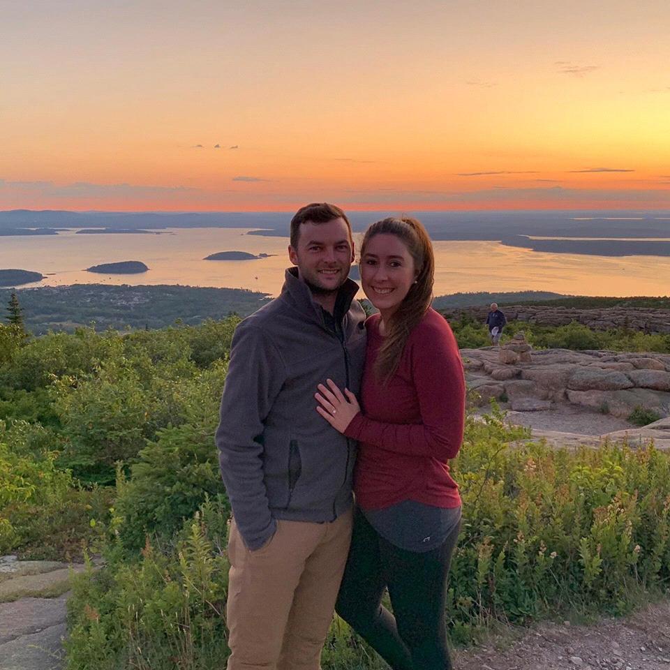 Cadillac Mountain in Acadia National Park, Maine