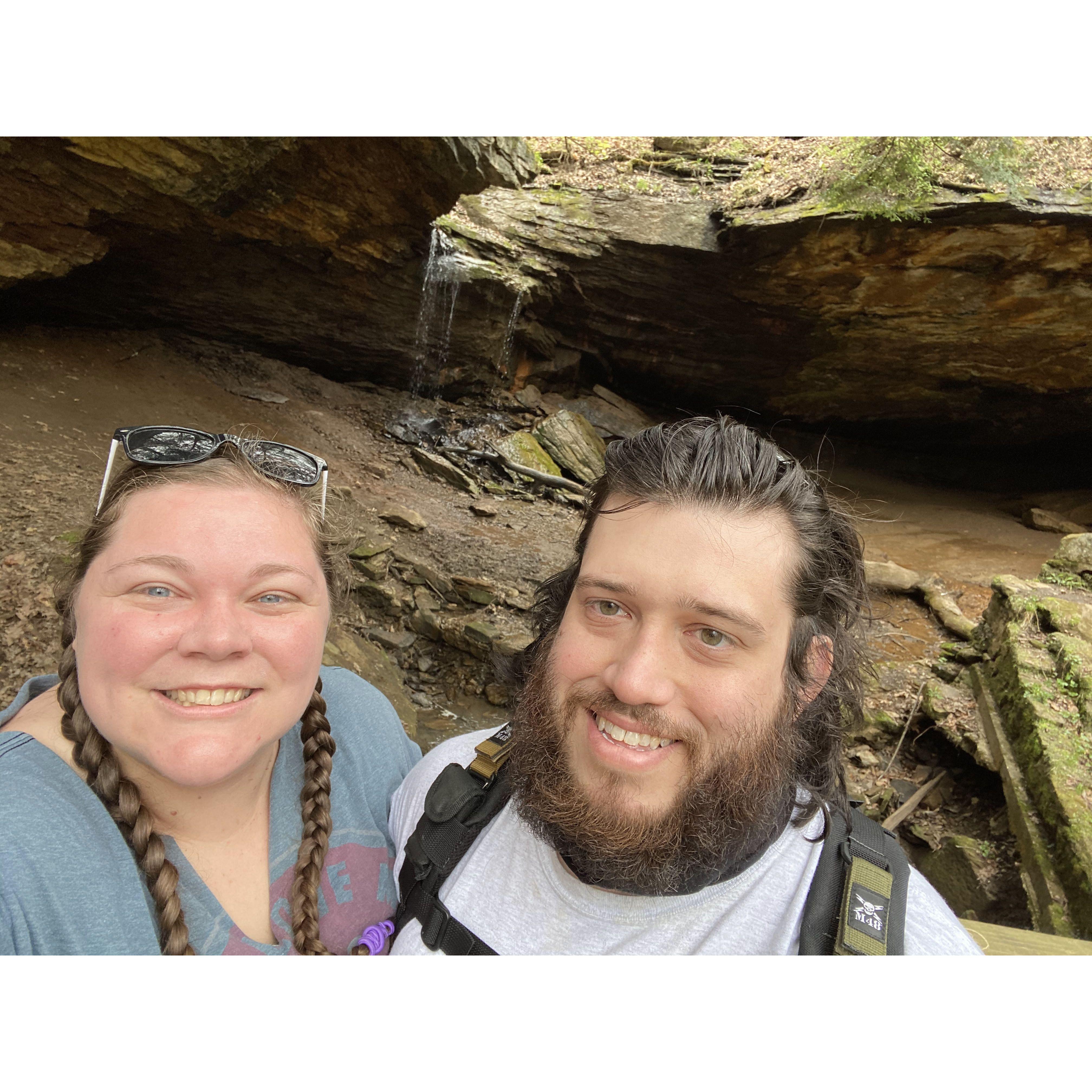We never did see any raccoons in the creek at Raccoon Creek State Park.