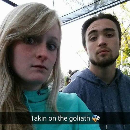 Summer 2015. One of our adventures to Six Flags.