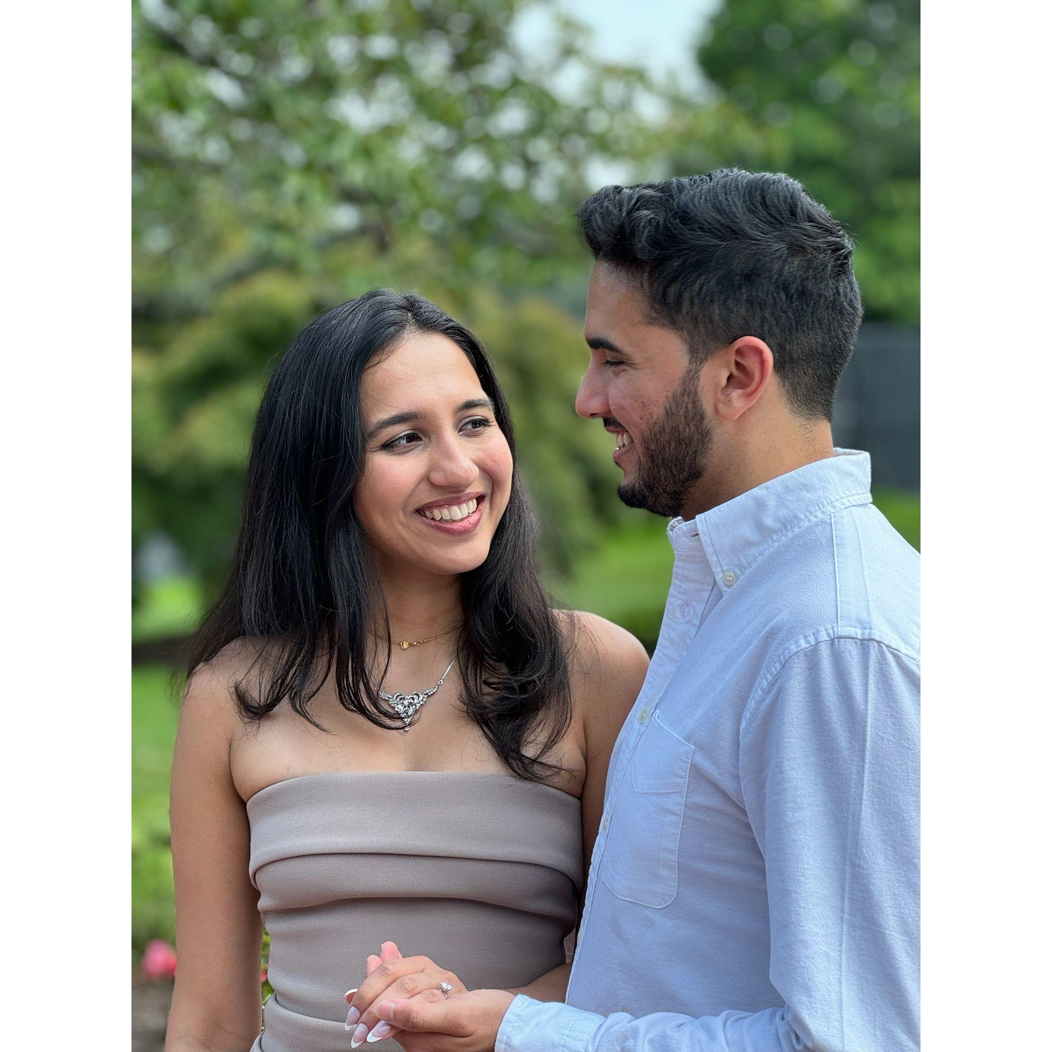 Celebrating our engagement with our immediate families