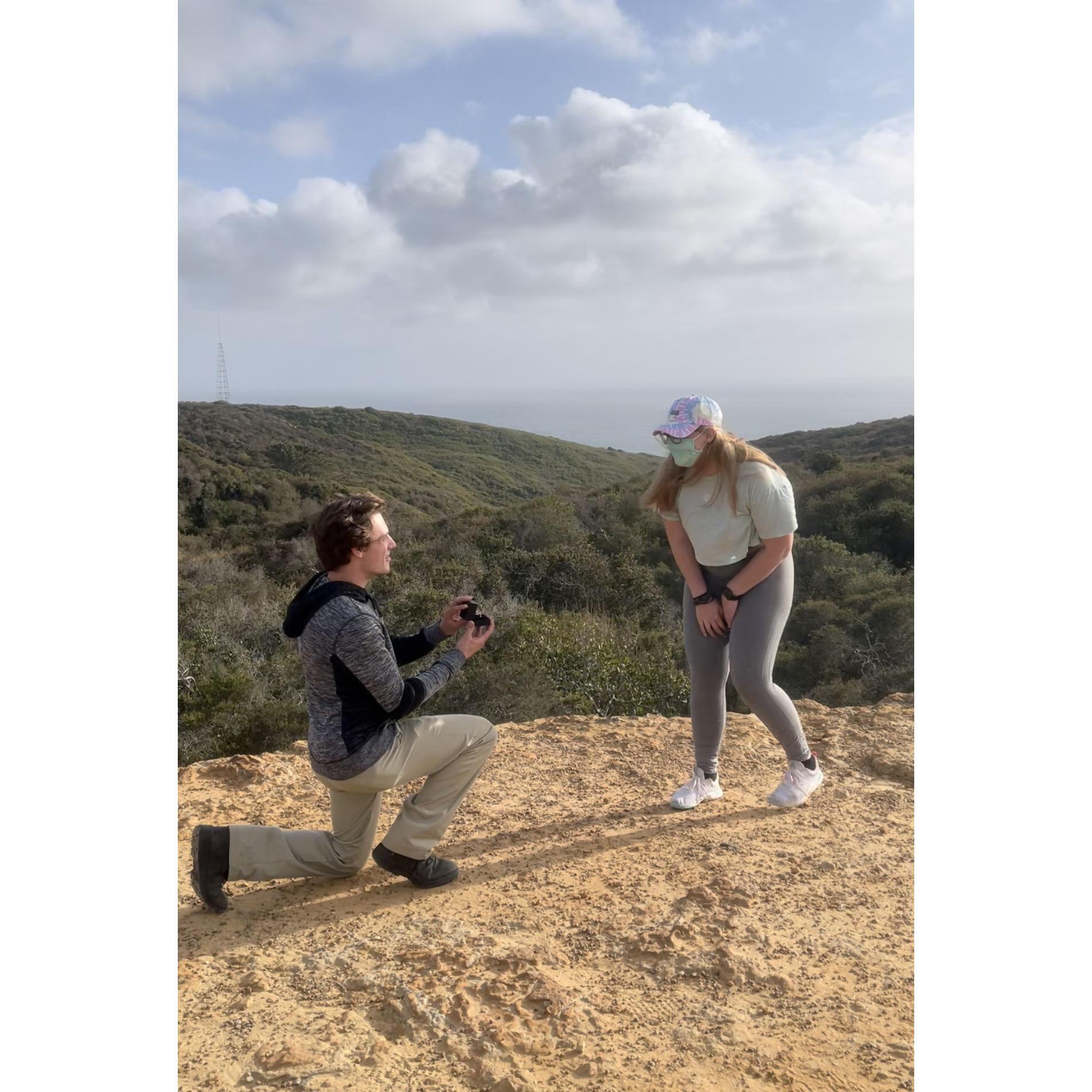 getting engaged!
