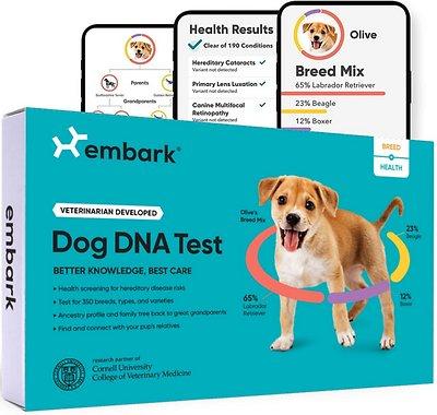 Embark Breed Identification & Health Condition Identification DNA Test for Dogs