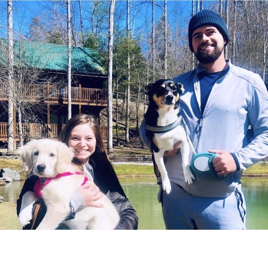 Our first family trip with both of the dogs!!