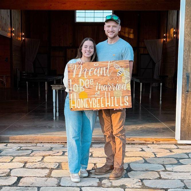 September 9th, 2025: The day we said "yes" to our venue! We toured 7 venues and drove over 600 miles until we found the one!