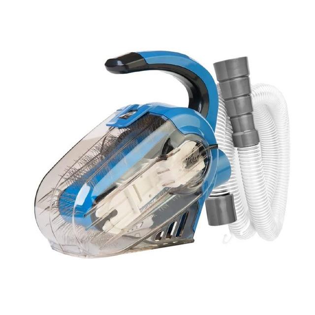 Automatic Dogbrush - Catbrush - Electric slickerbrush for dogs and cats with medium to long hair - Including flexible hose for connecting to your hoover - Dematting - Easy way of grooming