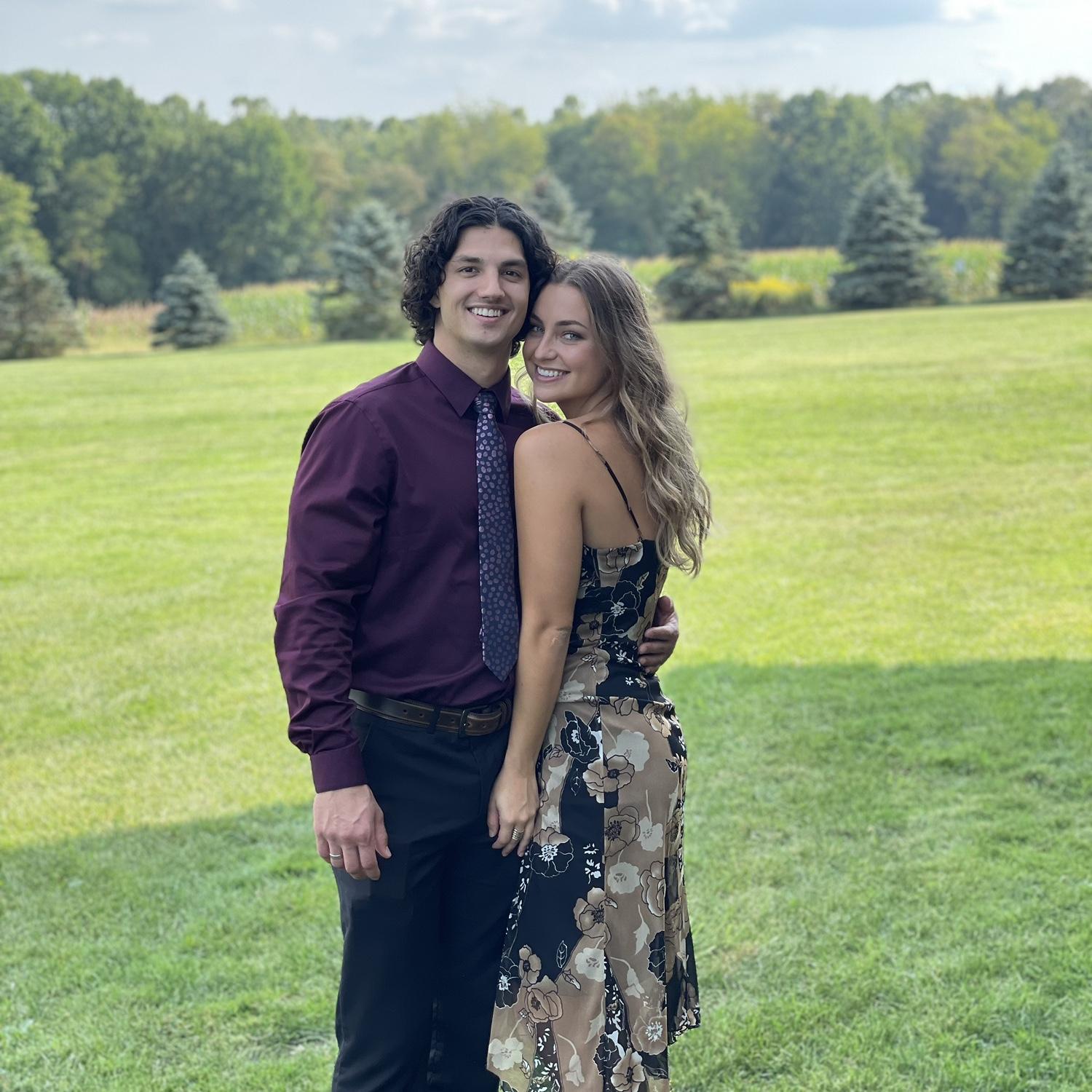 Our first wedding as dates :)
