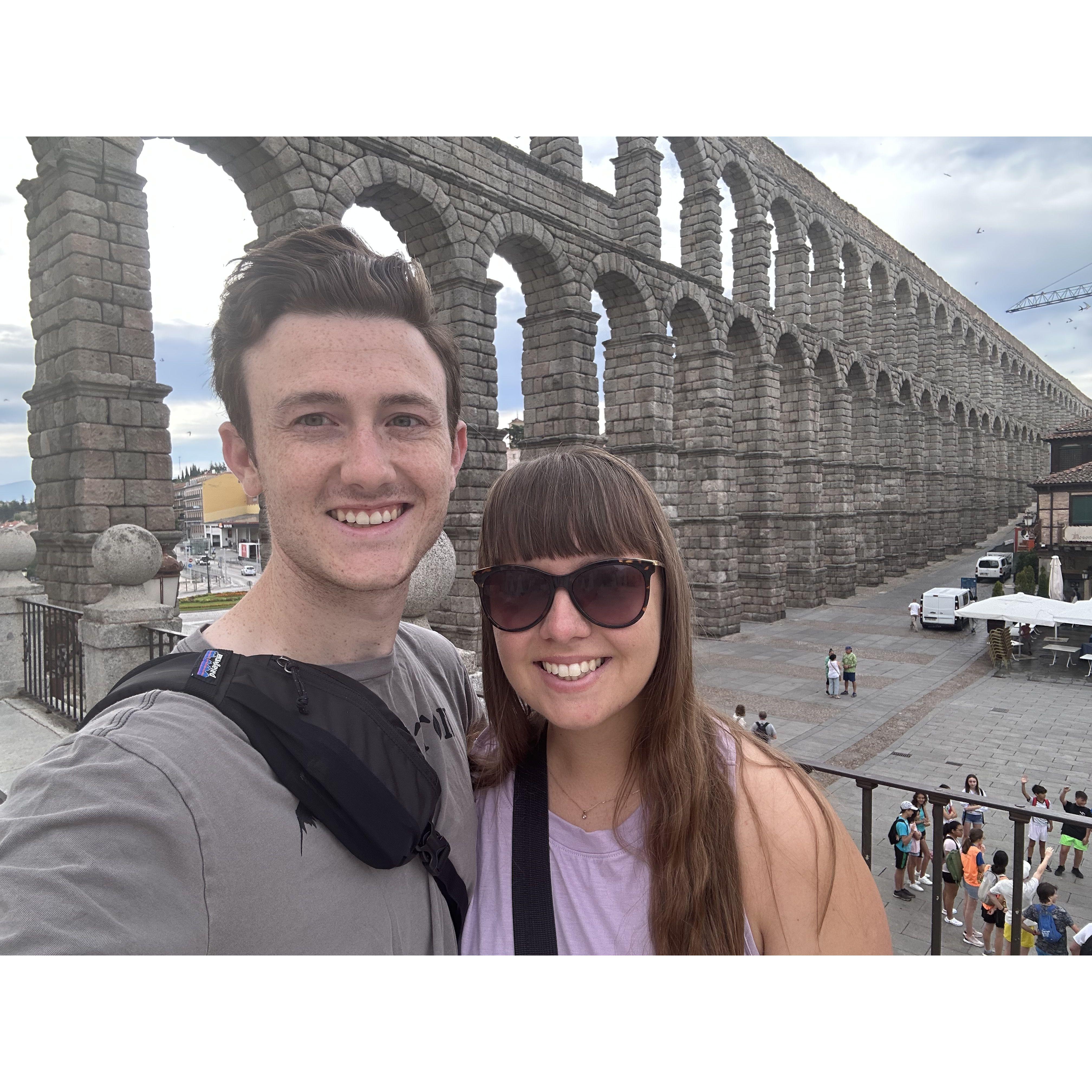 Exploring Spain and all of the little cities it had to offer.