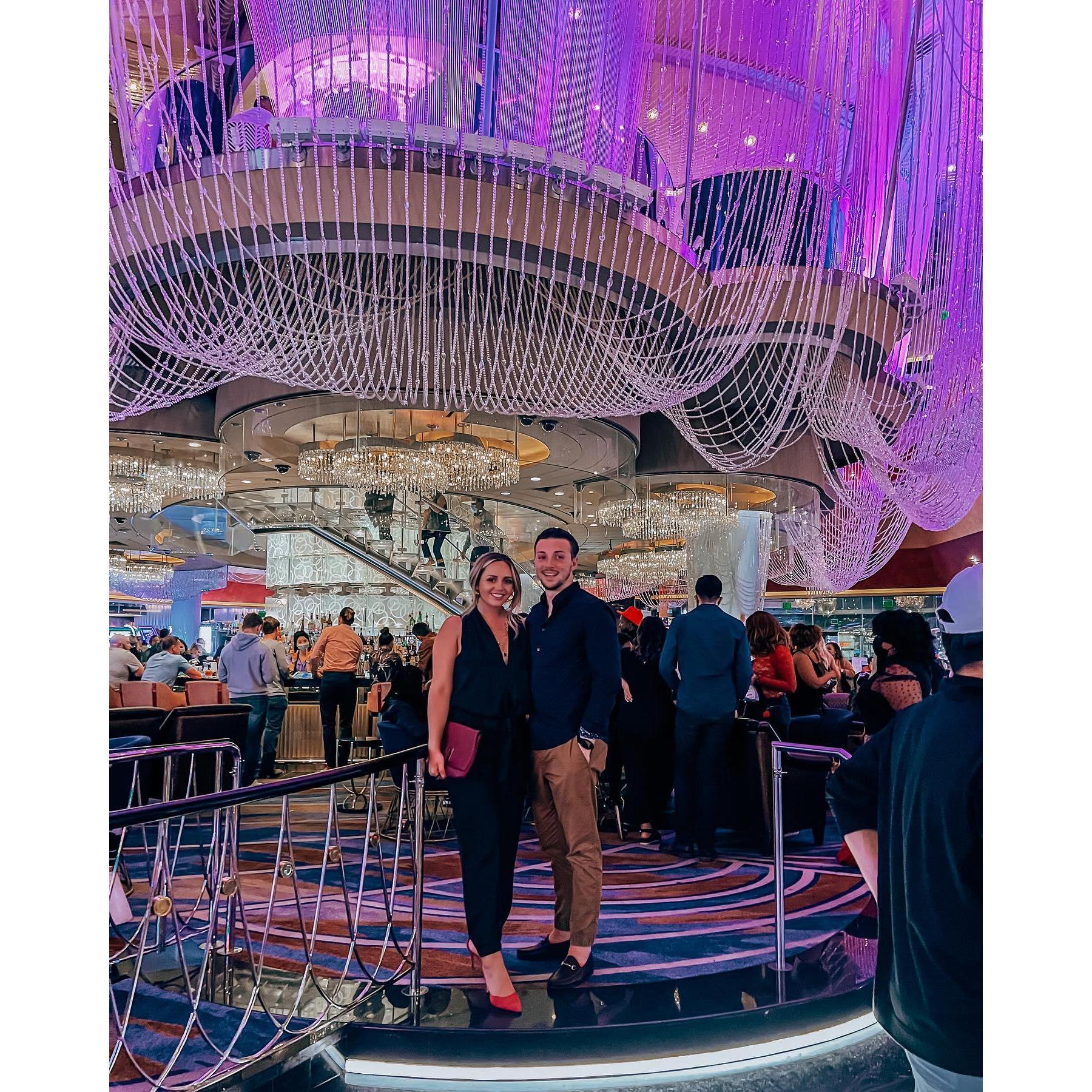 Chandelier bar in Las Vegas, NV