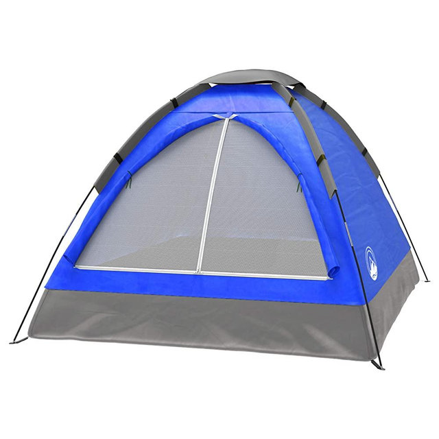 Wakeman Family-Tents 2-Person Dome Tent- Rain Fly & Carry Bag