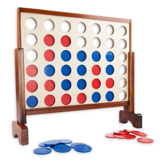 Hey! Play! Giant 4-In-A-Row Strategy Game