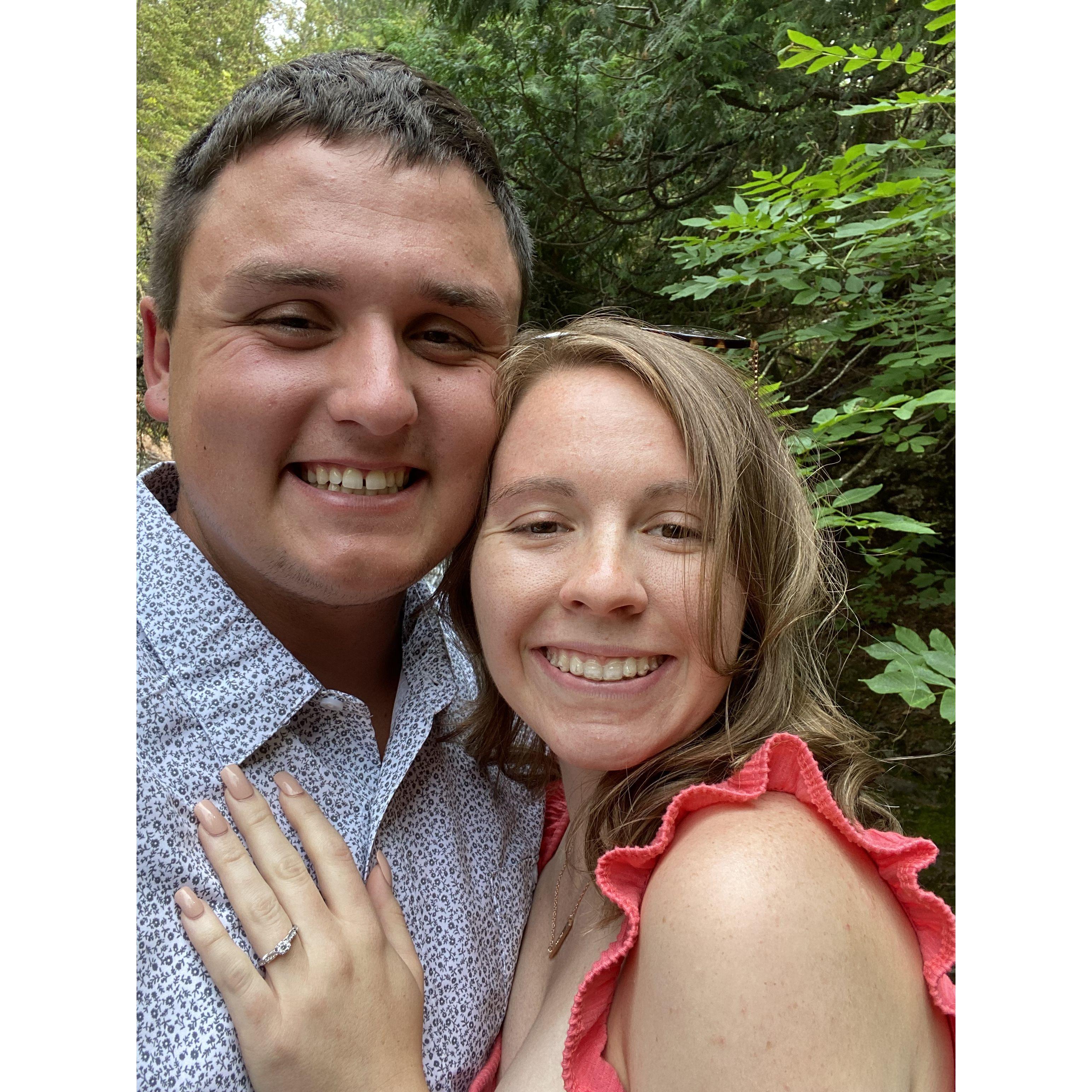 We're engaged!
