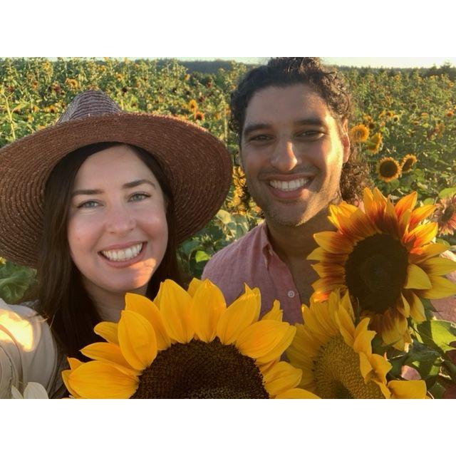 Jose's beloved sister Desinet passed, and sunflowers were her favorite flower. We see them and remember her.