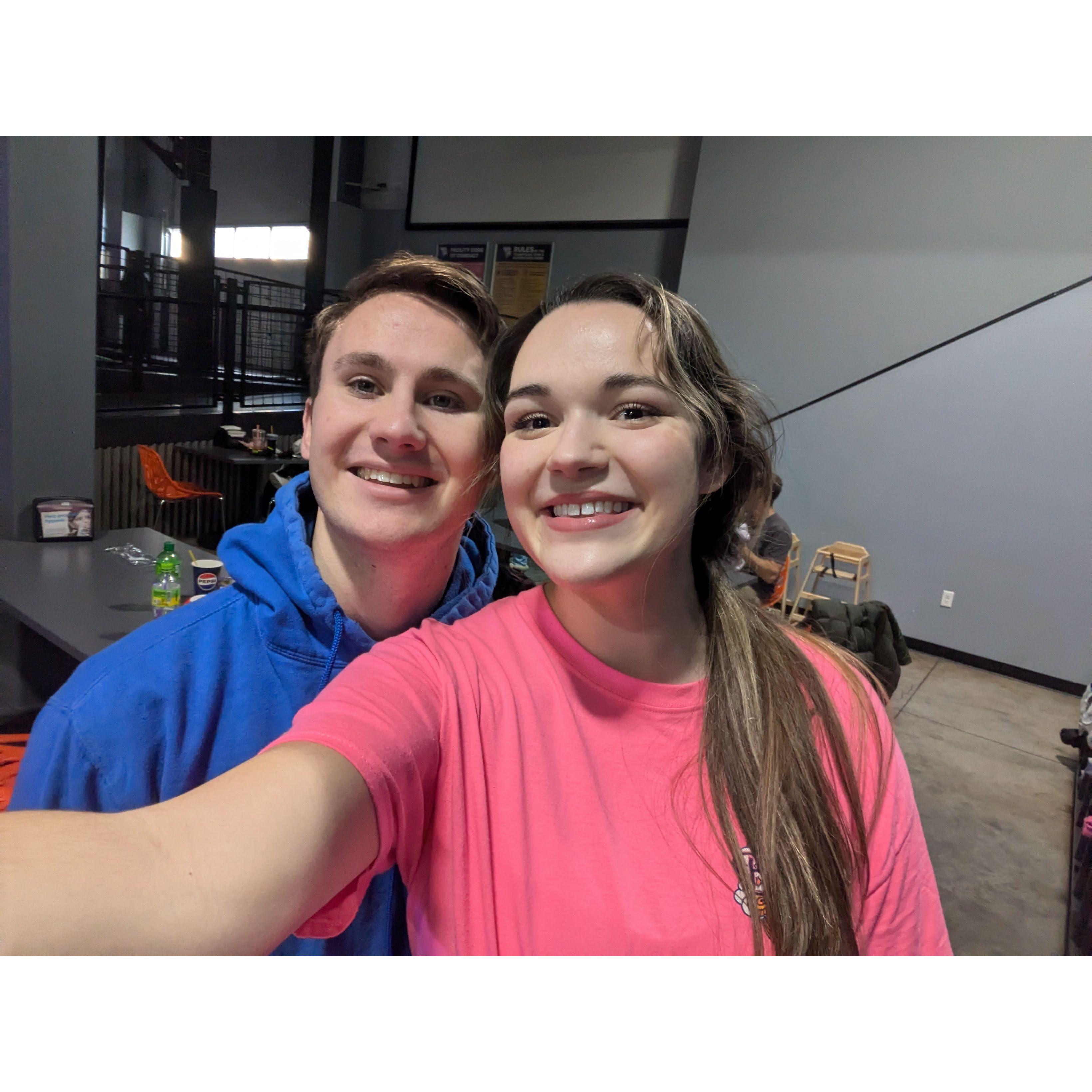 Trampoline date