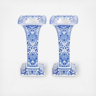 Judaica Sabbath Candlestick, Set Of 2