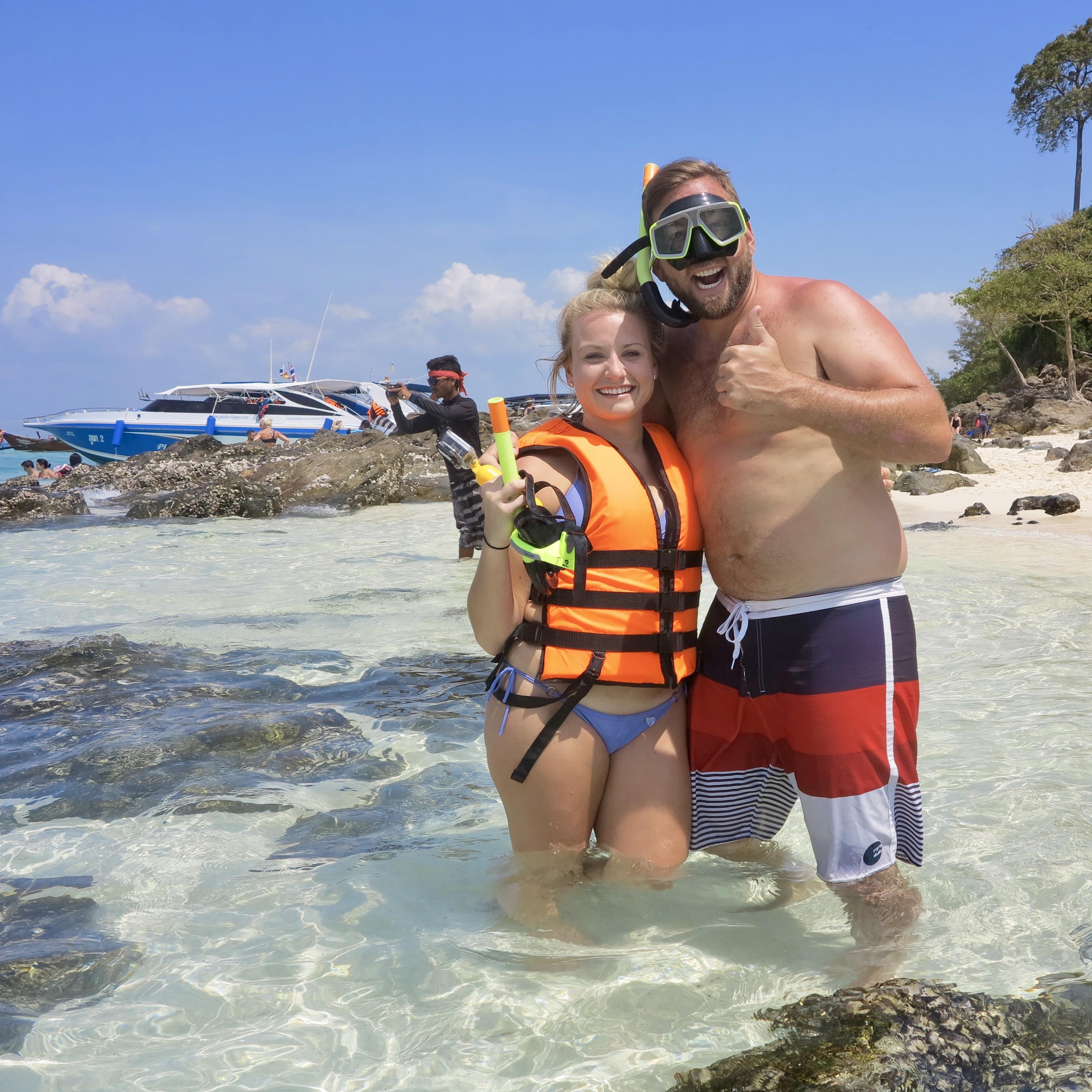 Snorkeling the islands of Thailand