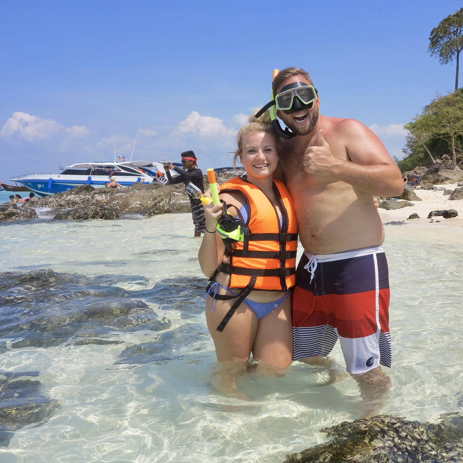 Snorkeling the islands of Thailand