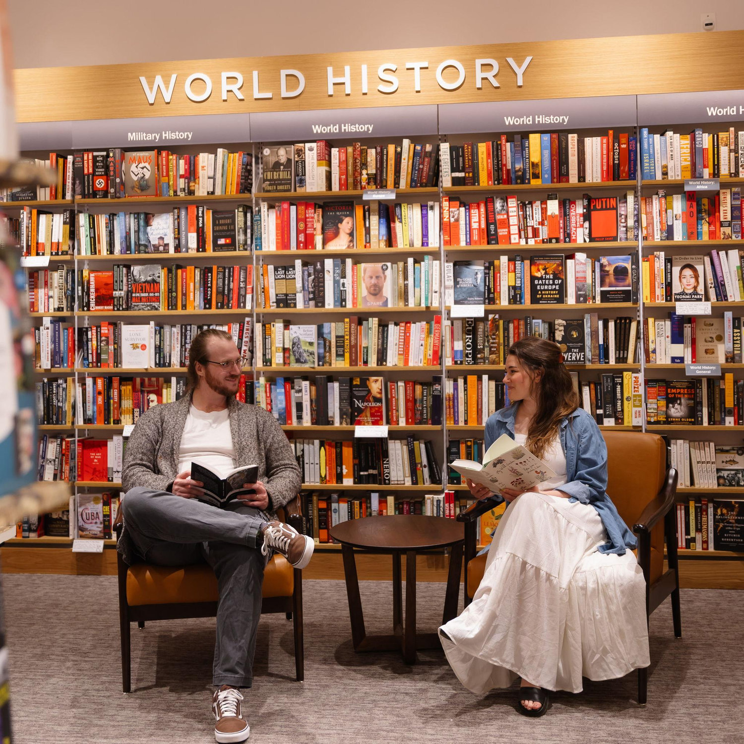 March 2025 | Styled shoot at Barnes & Noble