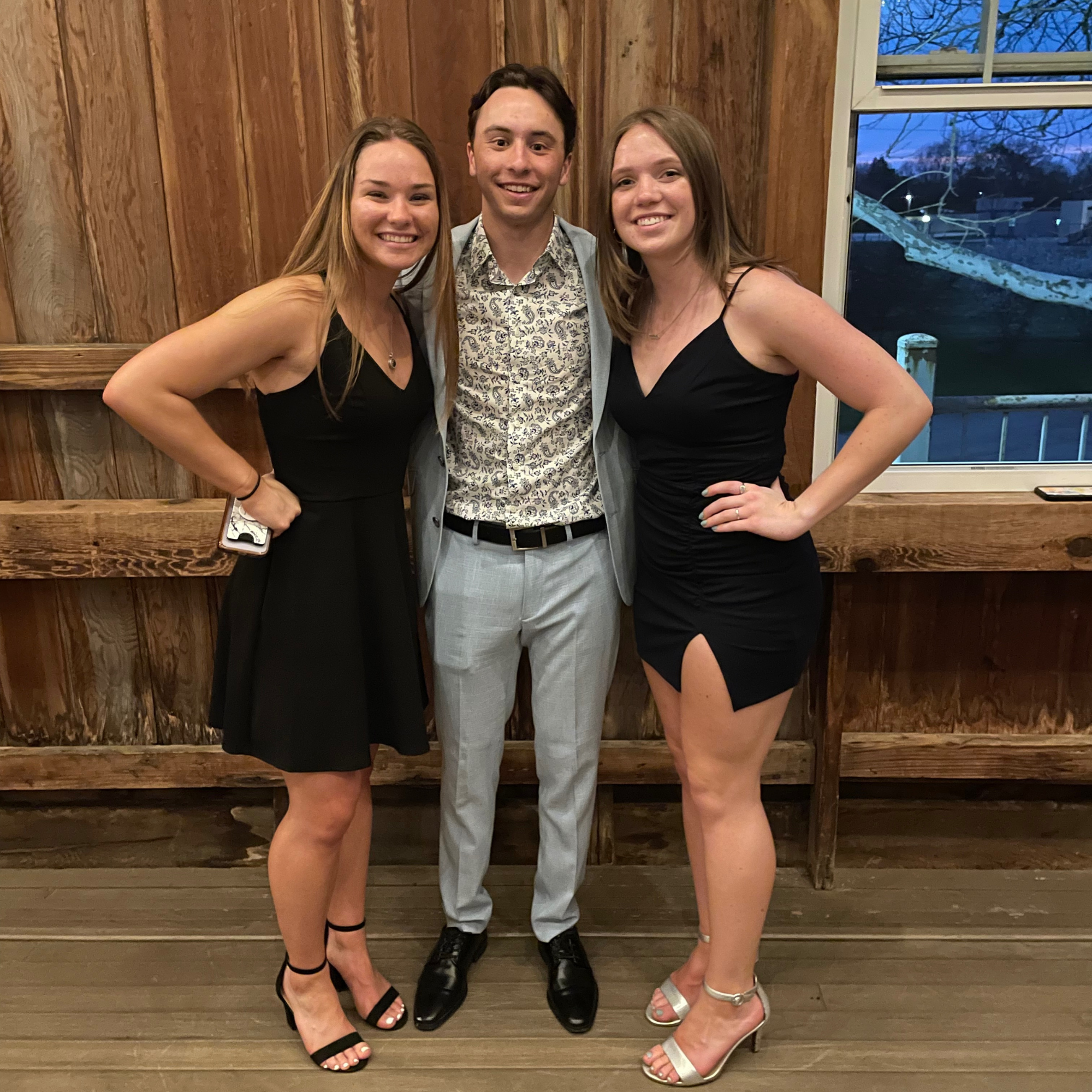 Lucy took Tyler as her date to her sophomore year sorority formal #bluesuitguy