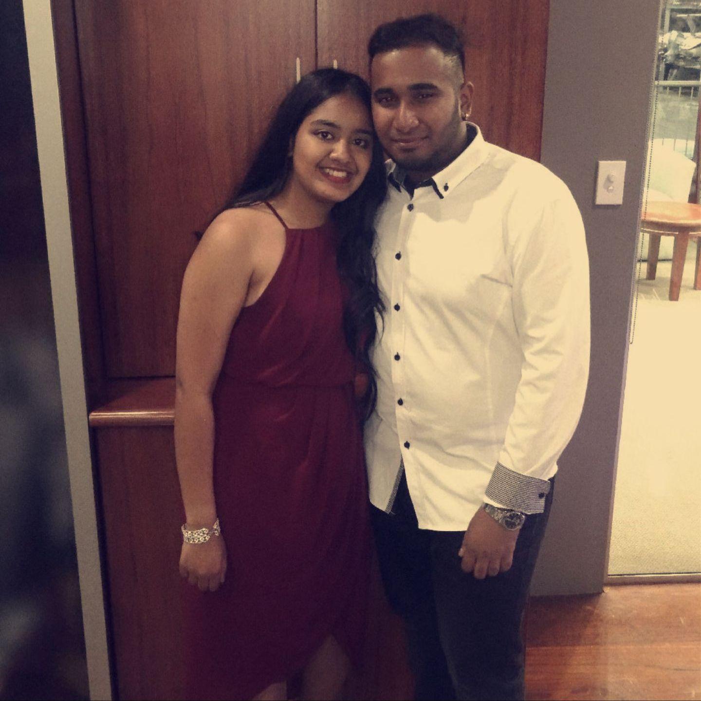 Alex and Mia's first official Christmas Party!