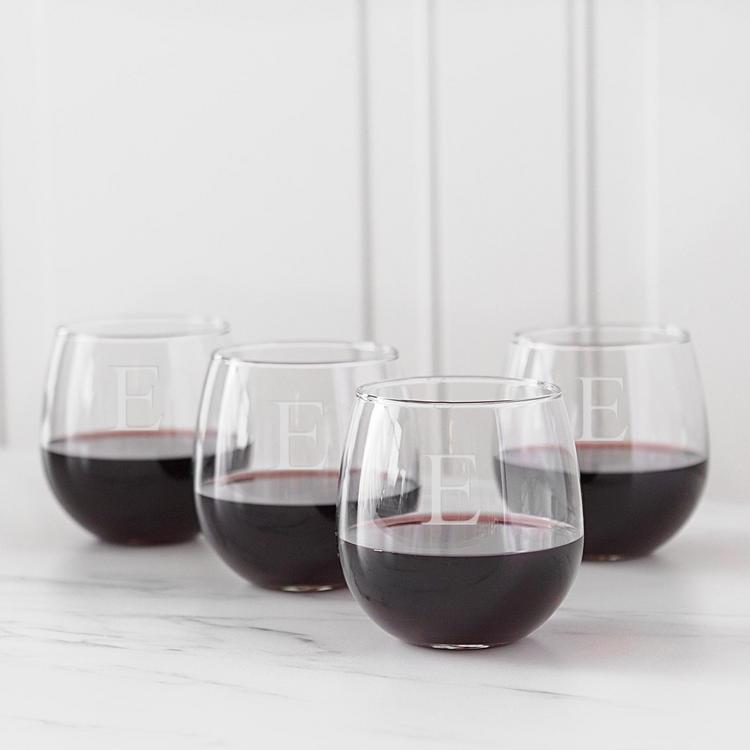 Custom Engraved Stemless Wine Tumbler by PURE Drinkware (4 Colors