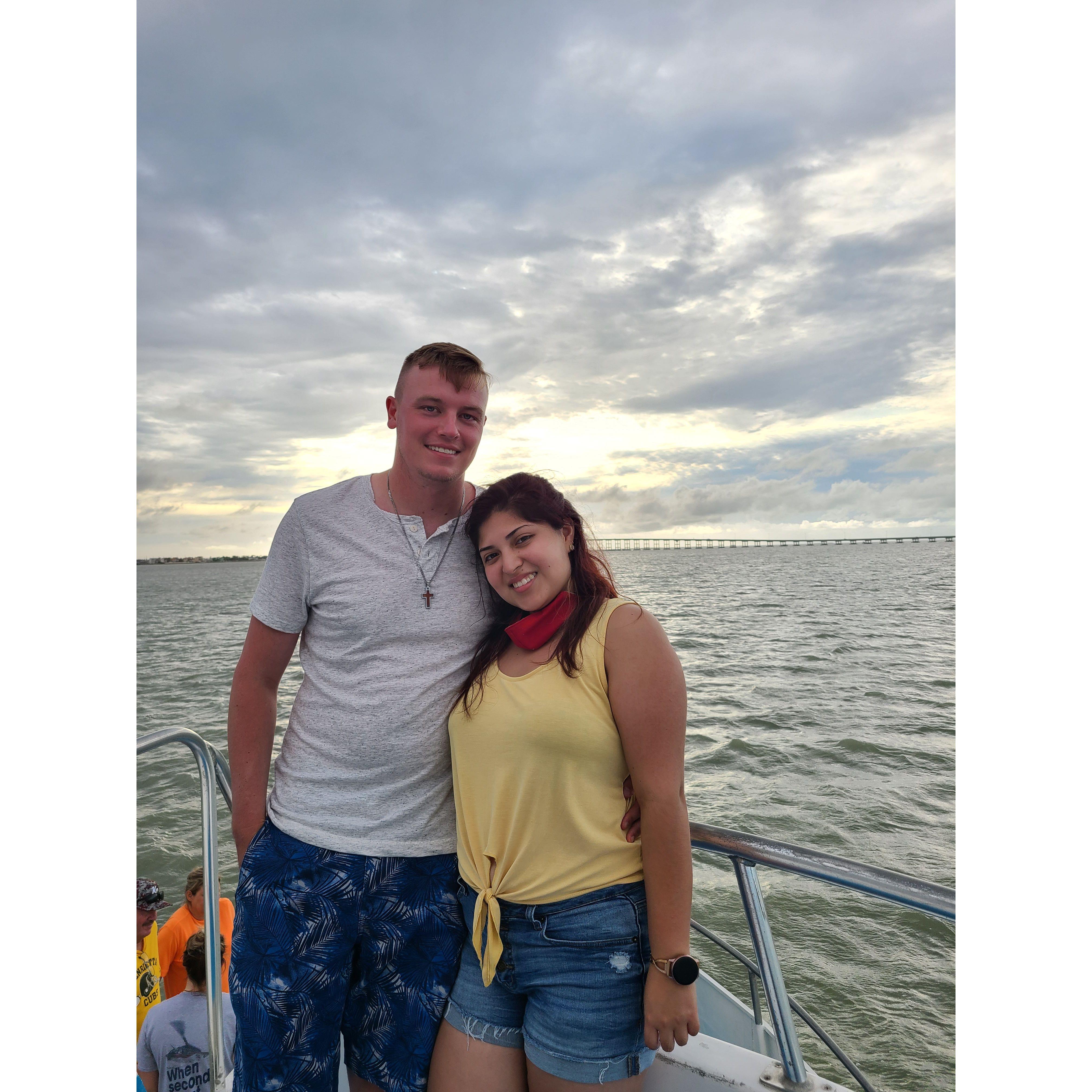 June 28th, 2020.
This picture was taken the day he proposed. I was completely clueless.