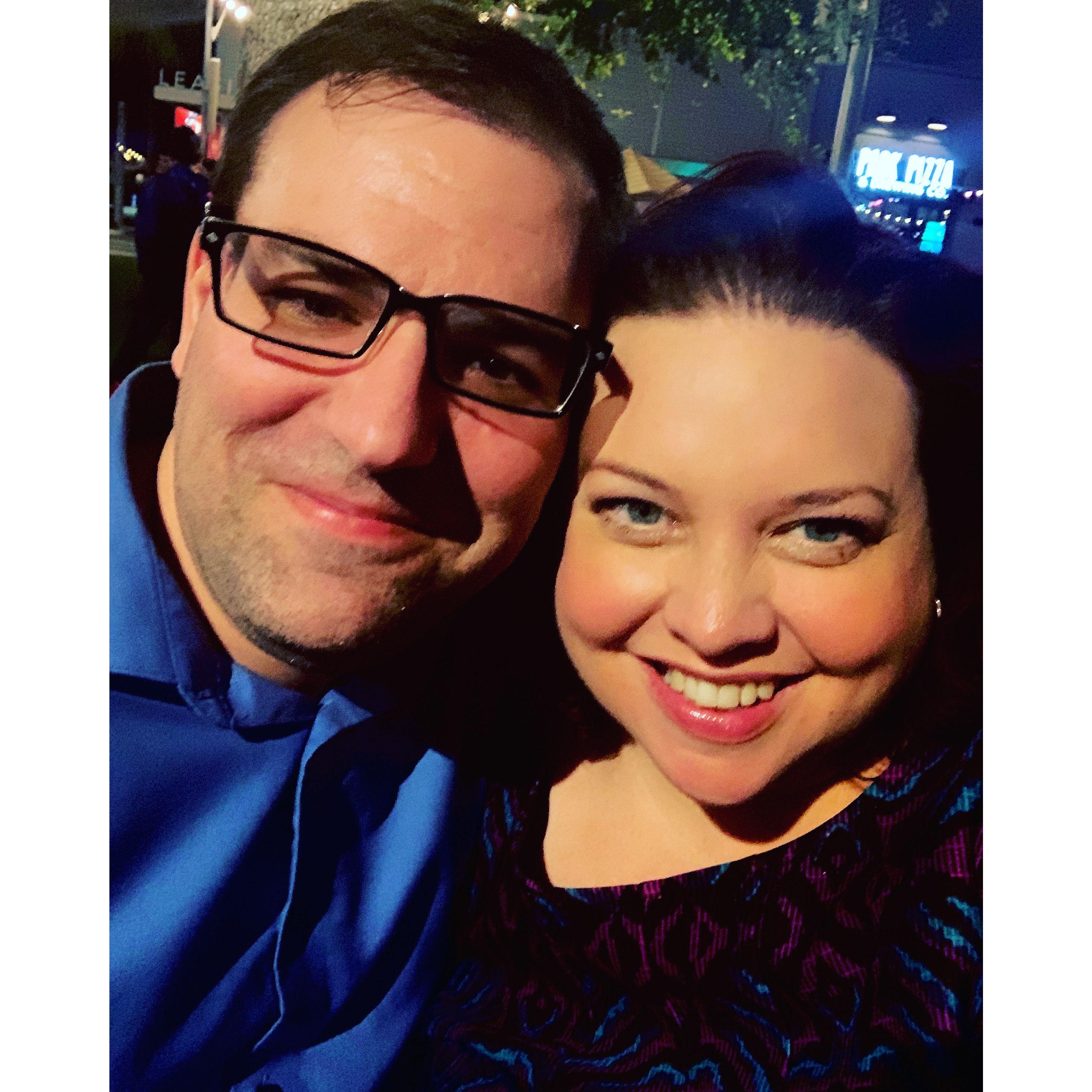 Our second anniversary of dating (November 2019)