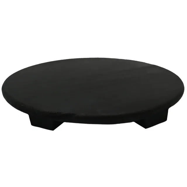 Sweet Water Decor Black Pedestal Stand - 8x8"