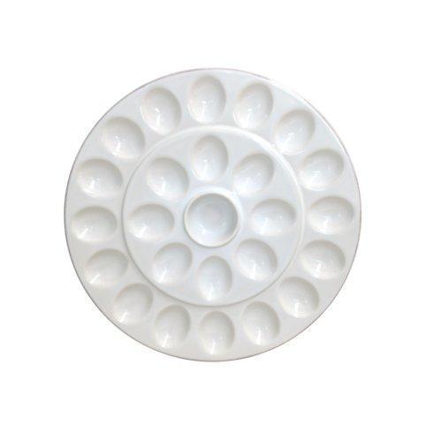 Casafina Cook & Host Egg Platter 13", White